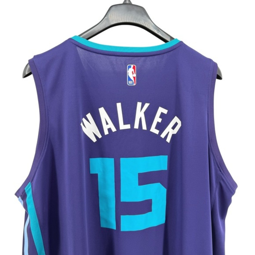 Fanatics #15 Kemba Walker Charlotte Hornets Mens XL Pre-Owned Basketball‎ Jersey